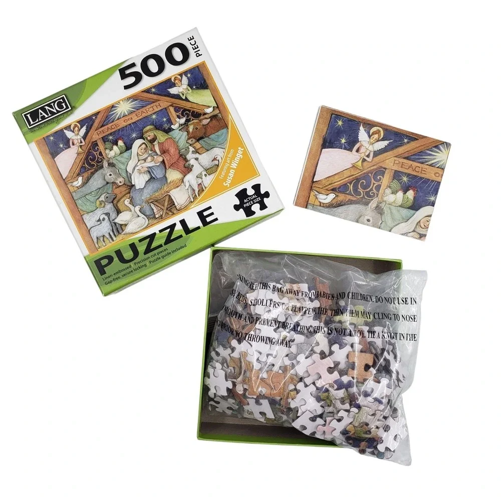 Nativity Jigsaw Puzzle 500 Pc 24